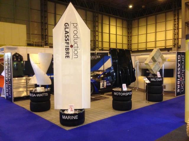 Production Glassfibre - Exhibition Stand and Display Printing